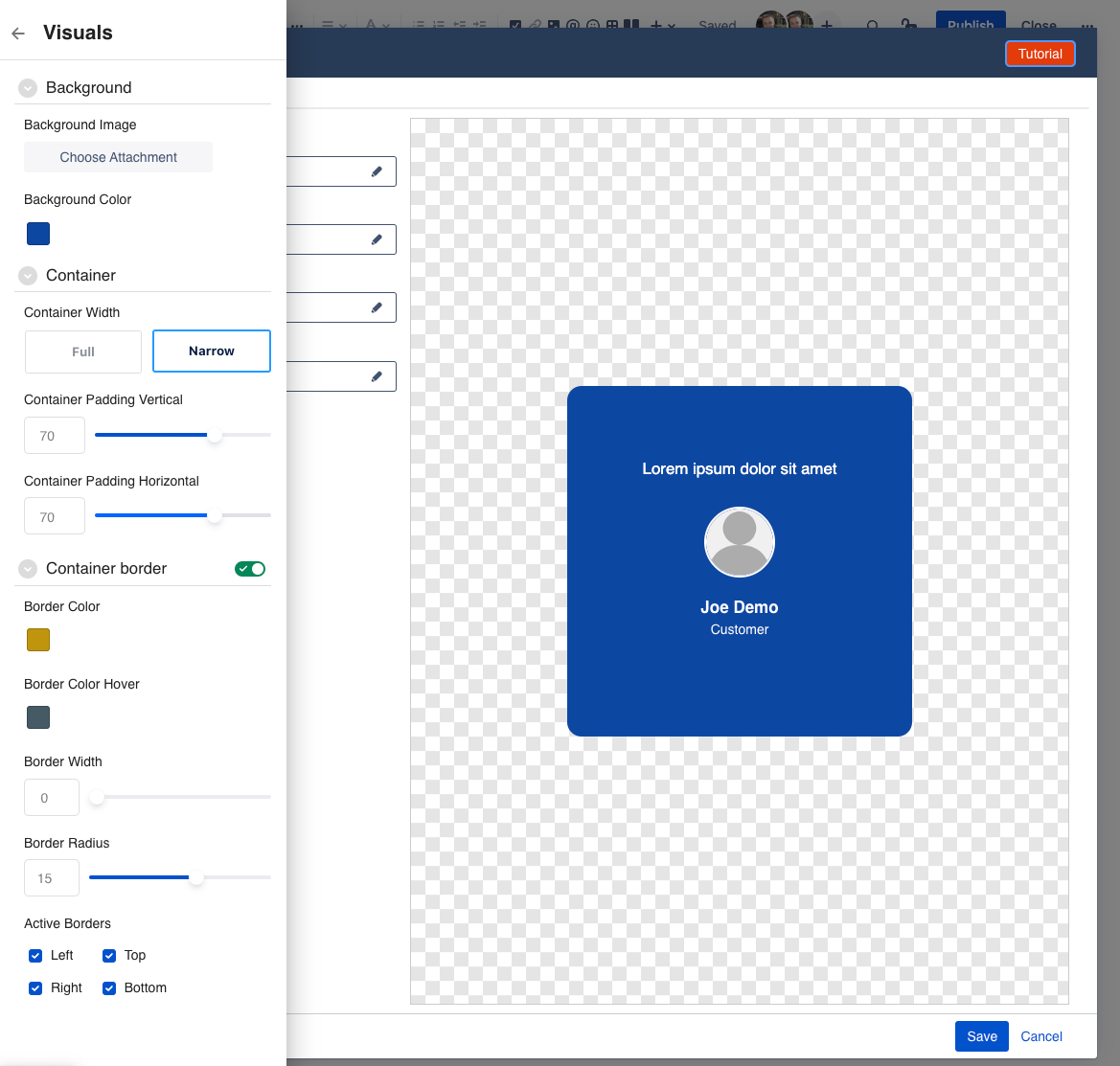 Easy to use with tons of customizations