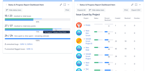Project status report