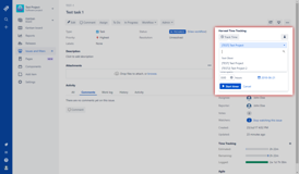 Project will be pre-selected if your project keys in JIRA and Harvest match. Or simply search desired project by typing it's name