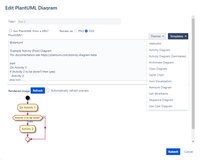 Choose from a series of templates to get started with your diagrams.