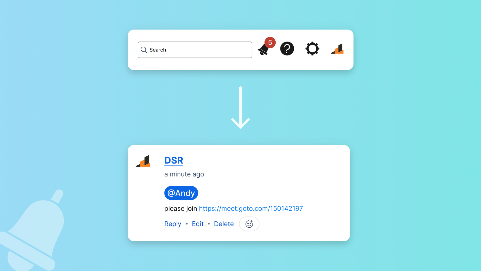 Get notified