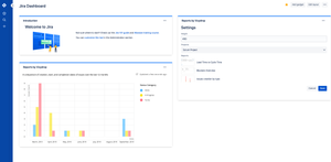 Use Vizydrop report as gadget for Jira native dashboards.