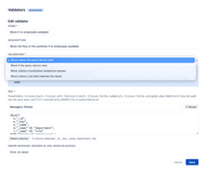 Validators