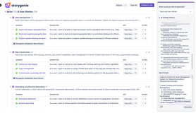 Welcome to the Results Pane! Overflowing with comprehensive Epics and User Stories, ready to supercharge your Agile project planning.