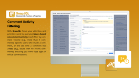 Comment Activity Filtering