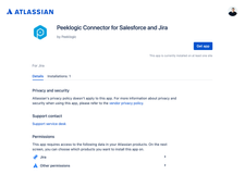 Install Peeklogic Salesforce Connector