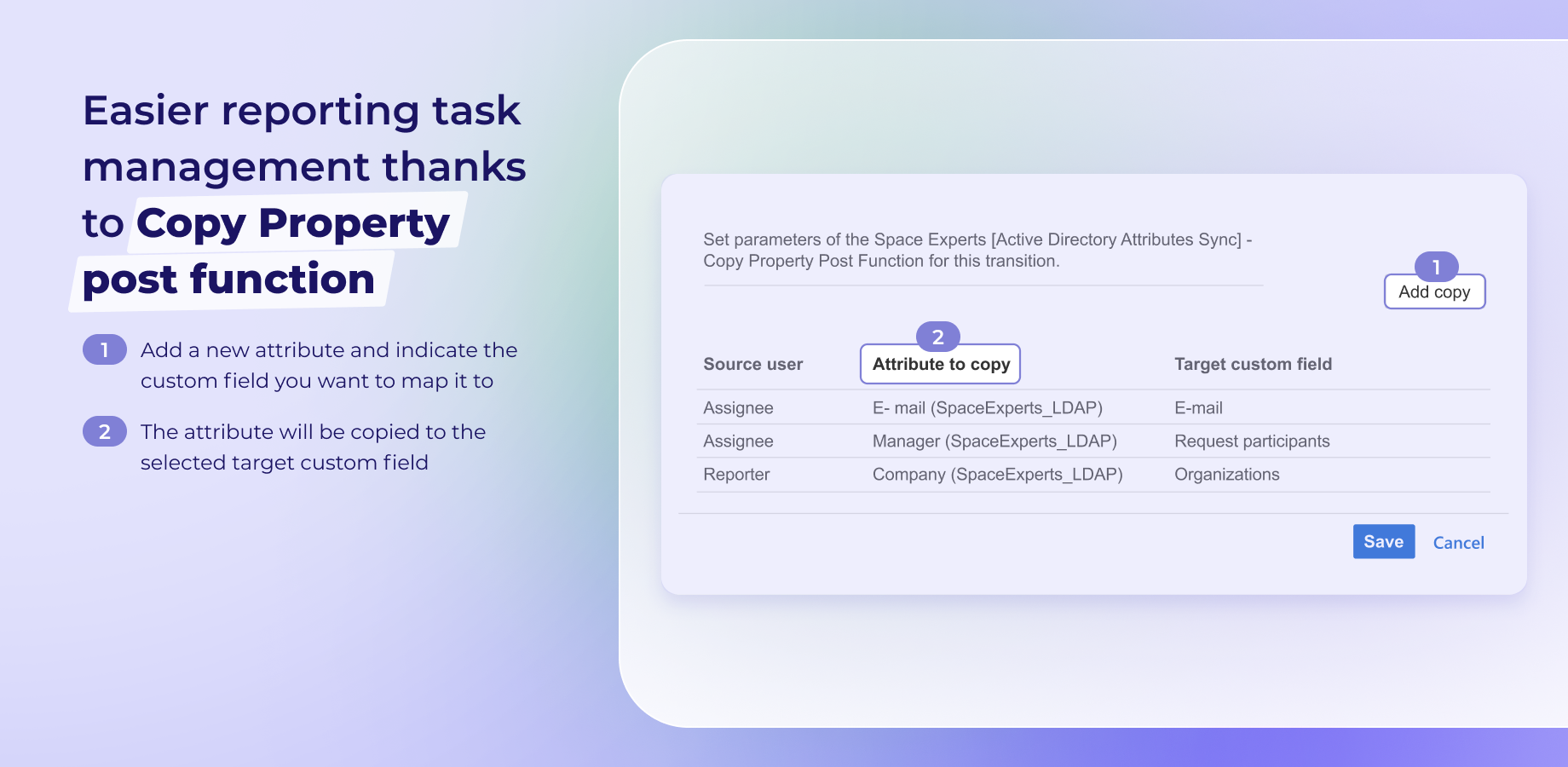 Easier reporting and task management
