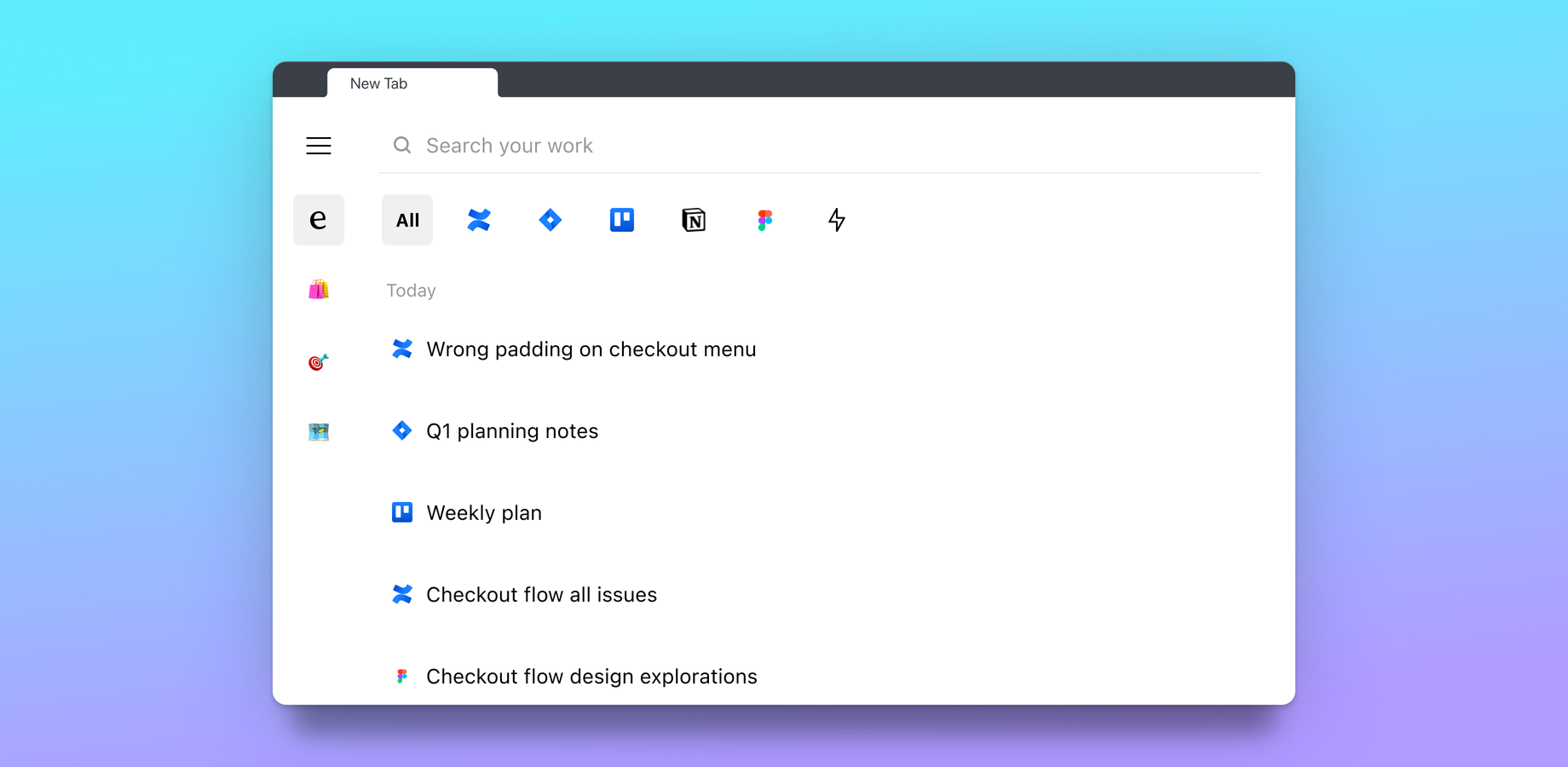 ​Find Jira issues and Confluence pages with ease