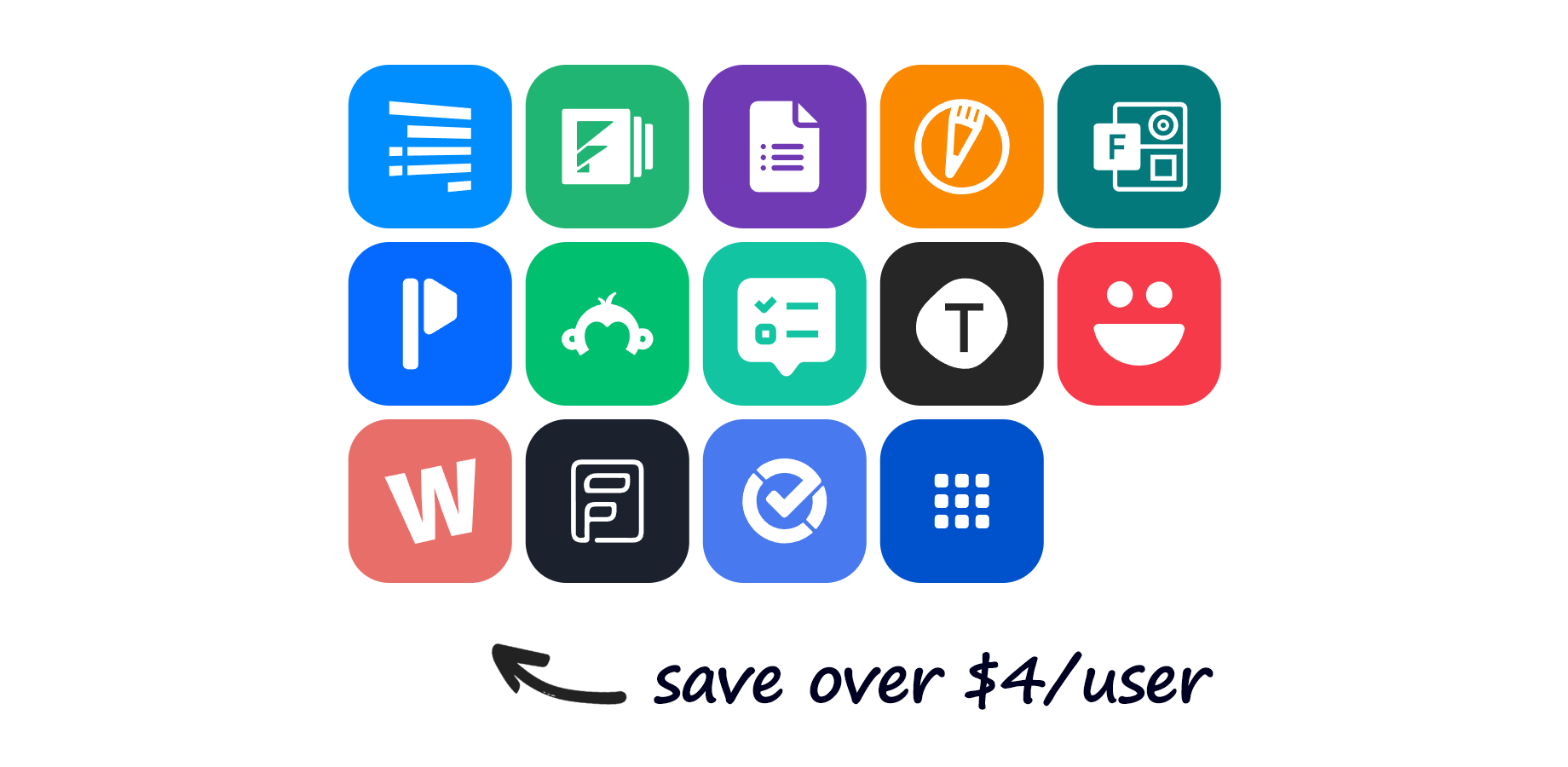 13 apps in one delivers huge savings