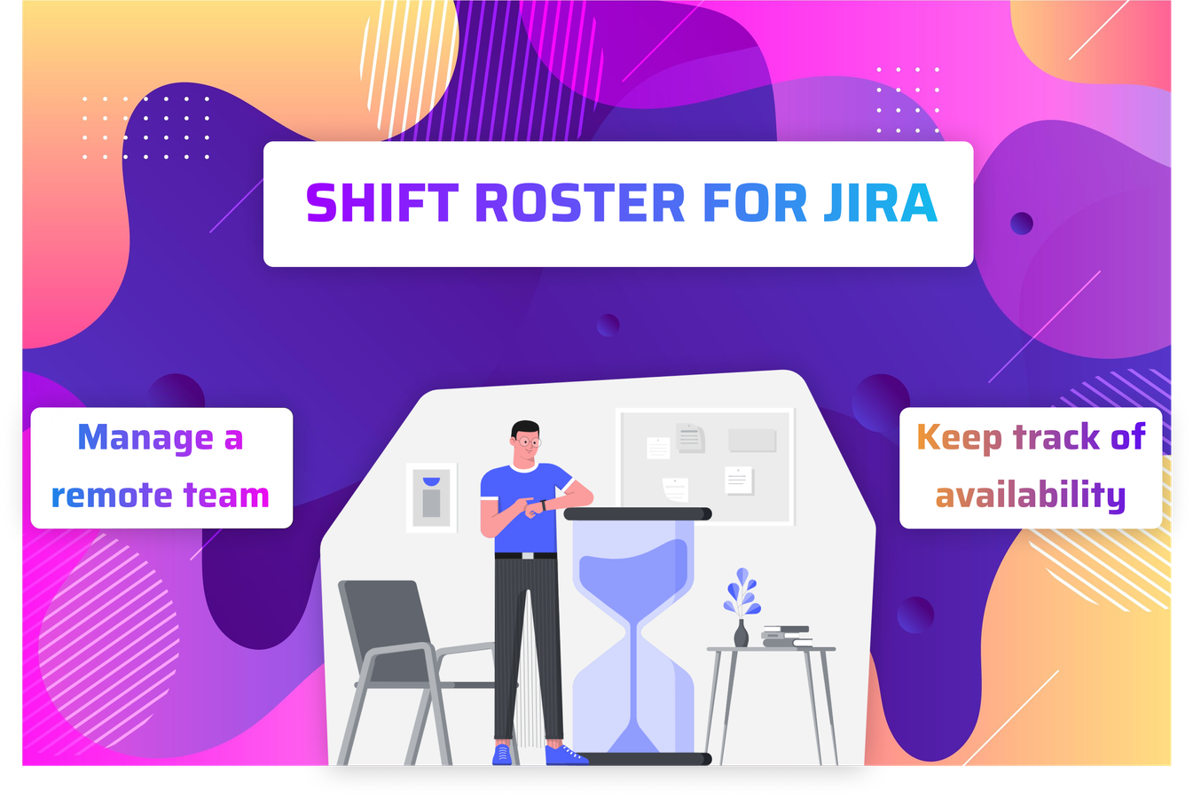 Manage, plan and view shifts from Jira!
