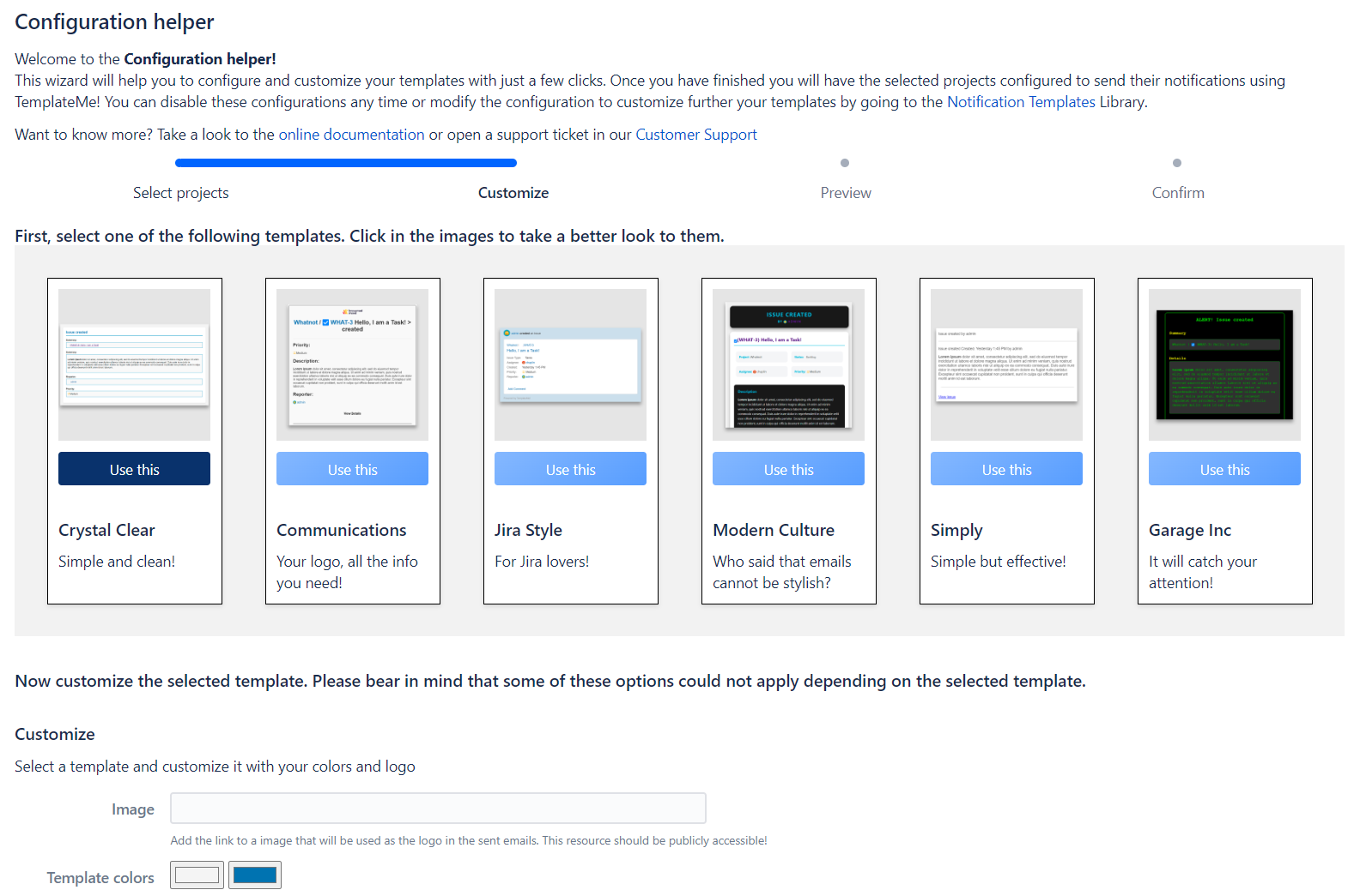 Easy and flexible to configure