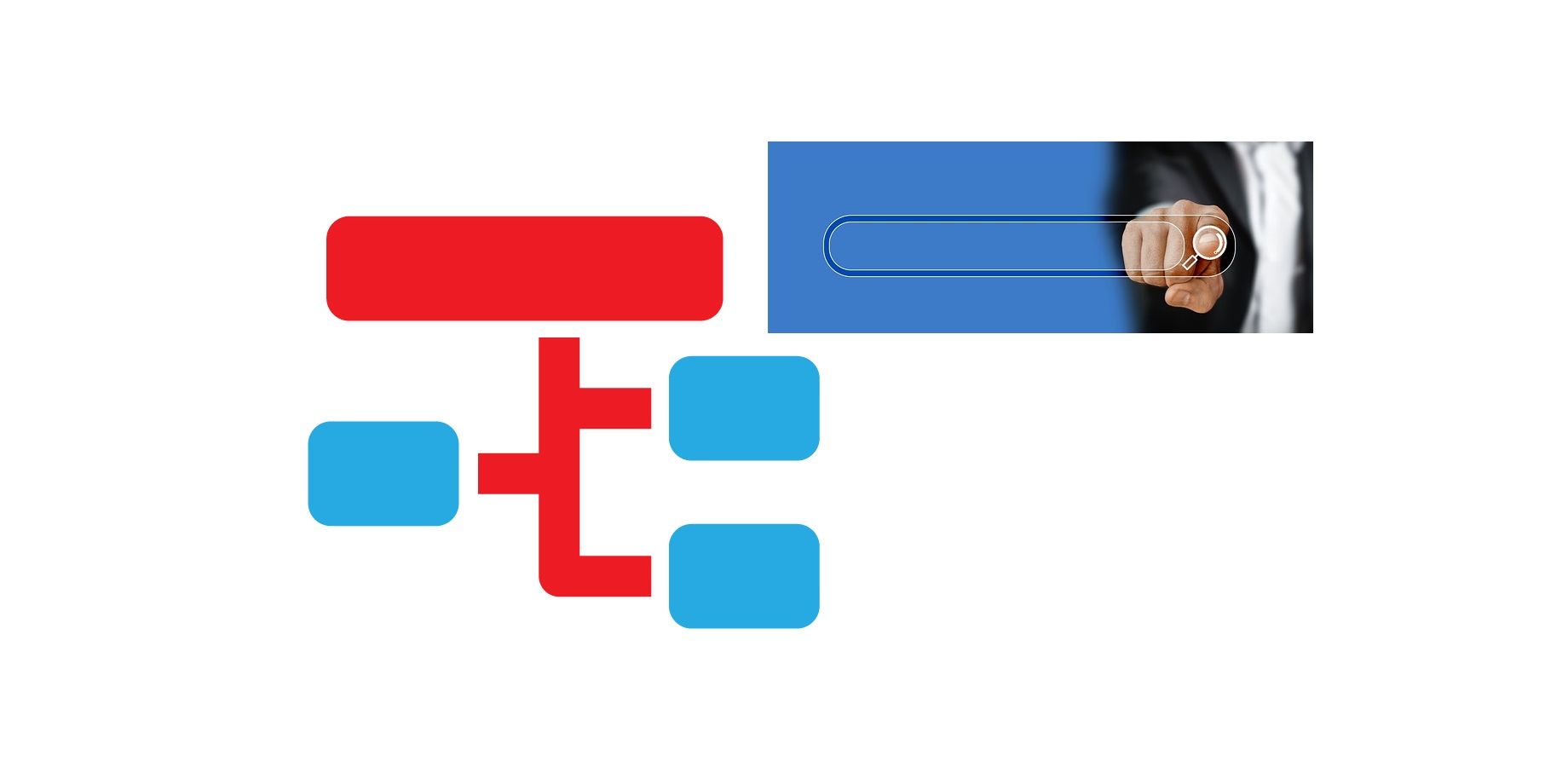 Search nodes from across your hierarchies to create a new relationship