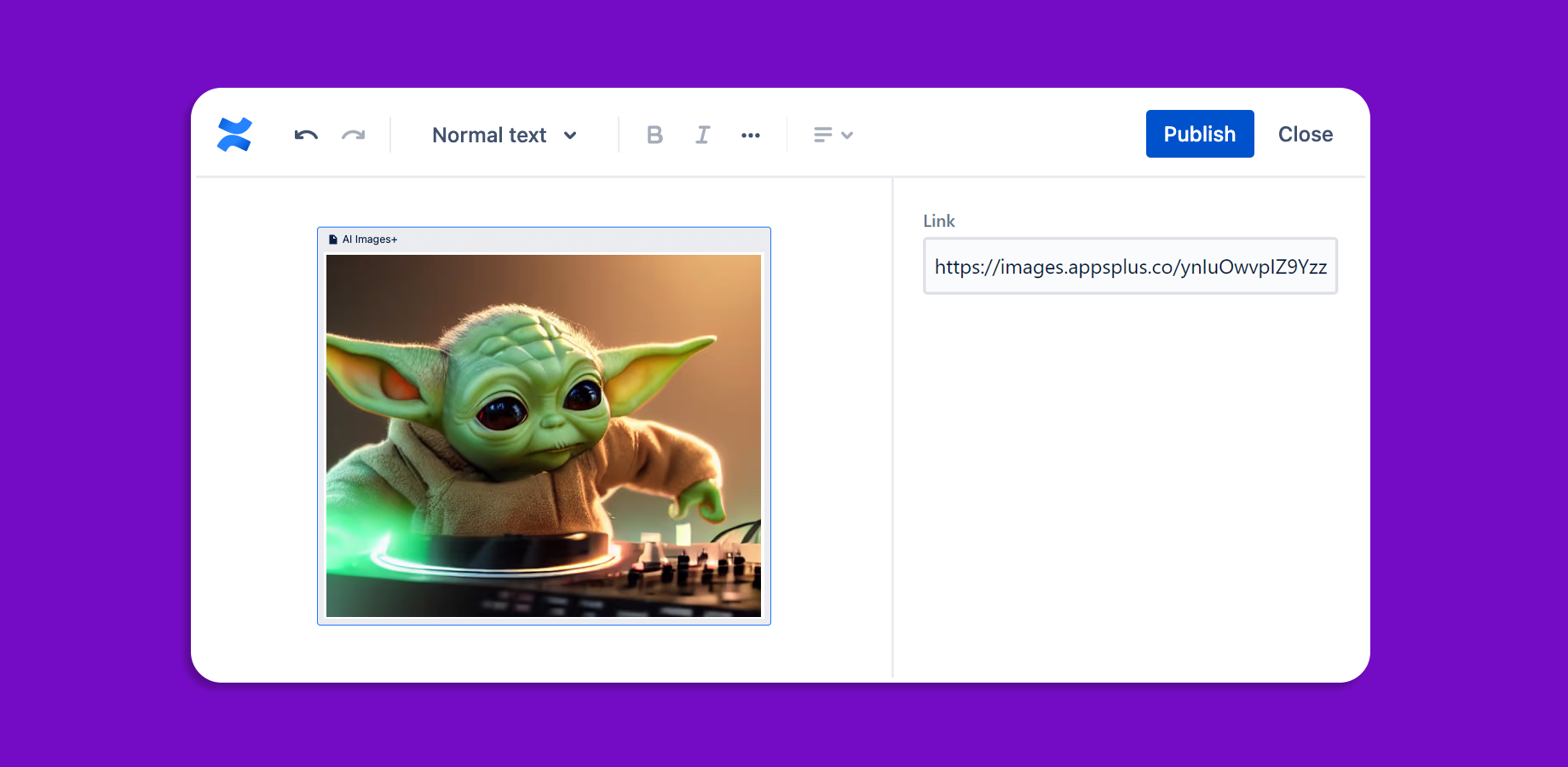 Fast customization with the inline macro editor