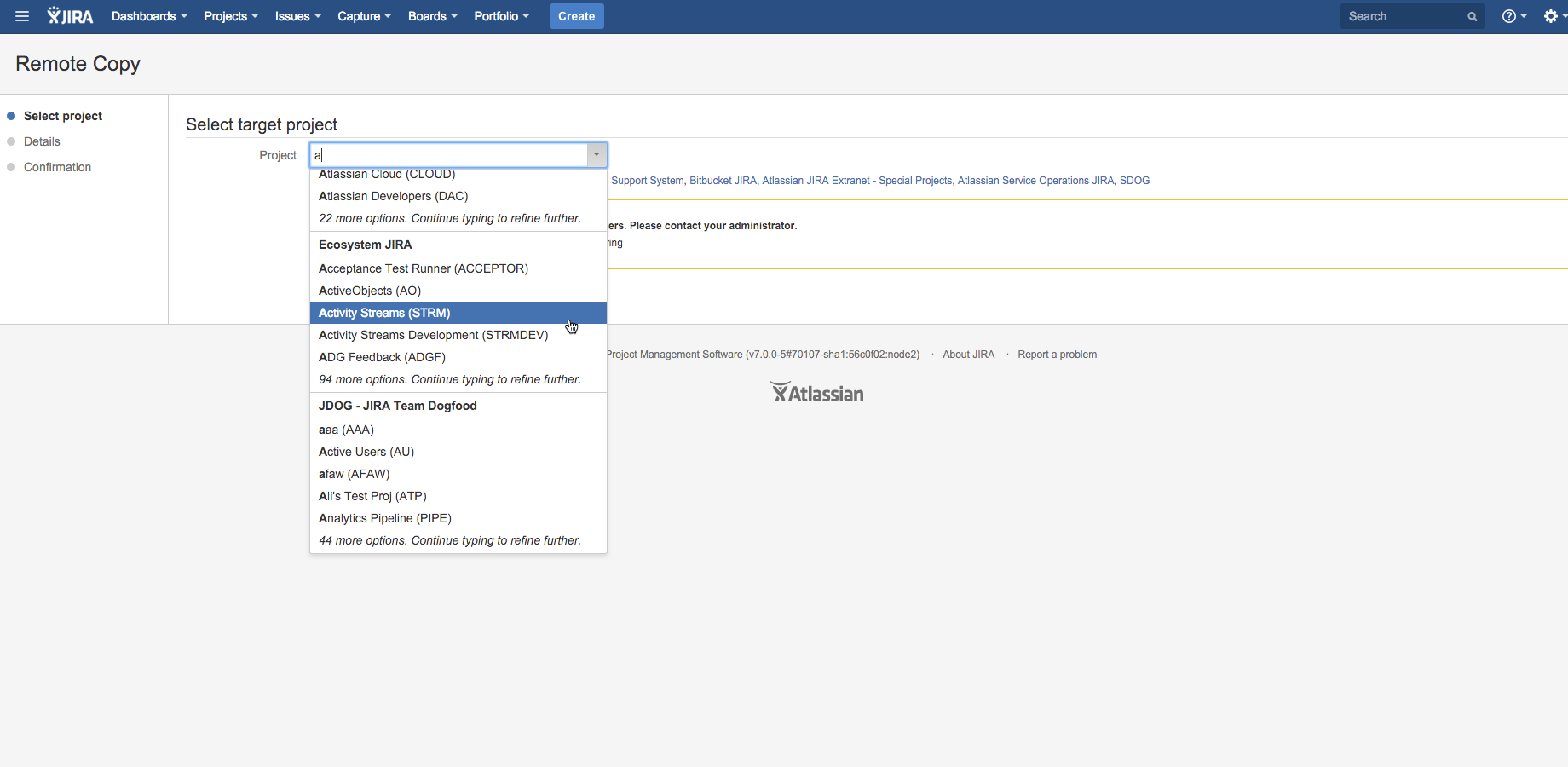 Connect to multiple remote servers