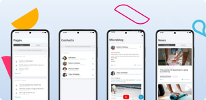 Access your Confluence-based intranet with native iOS and Android apps - anytime, anywhere and even behind the firewall.