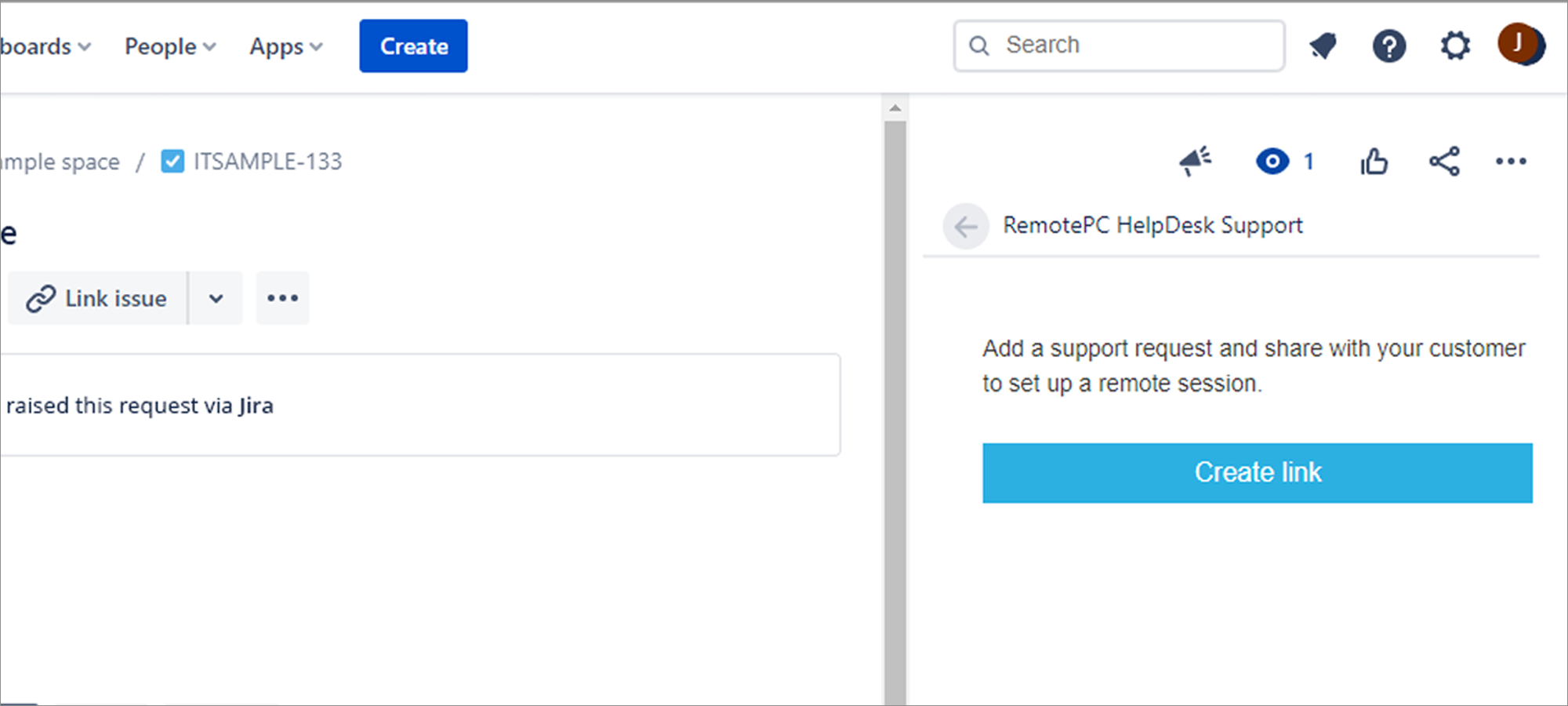 Create download link