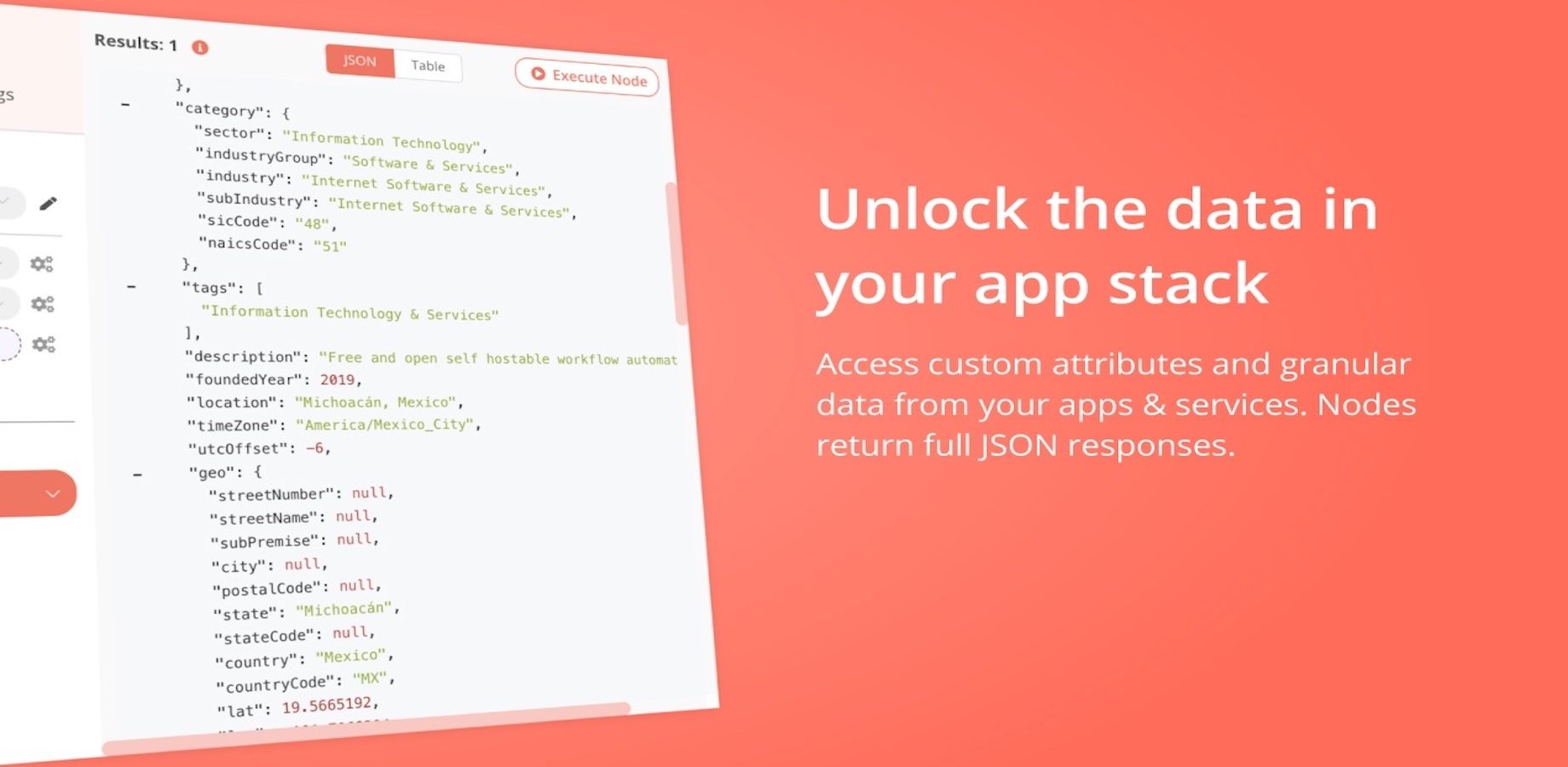 Unlock the data in your app stack