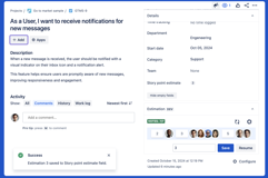 Setting final estimate