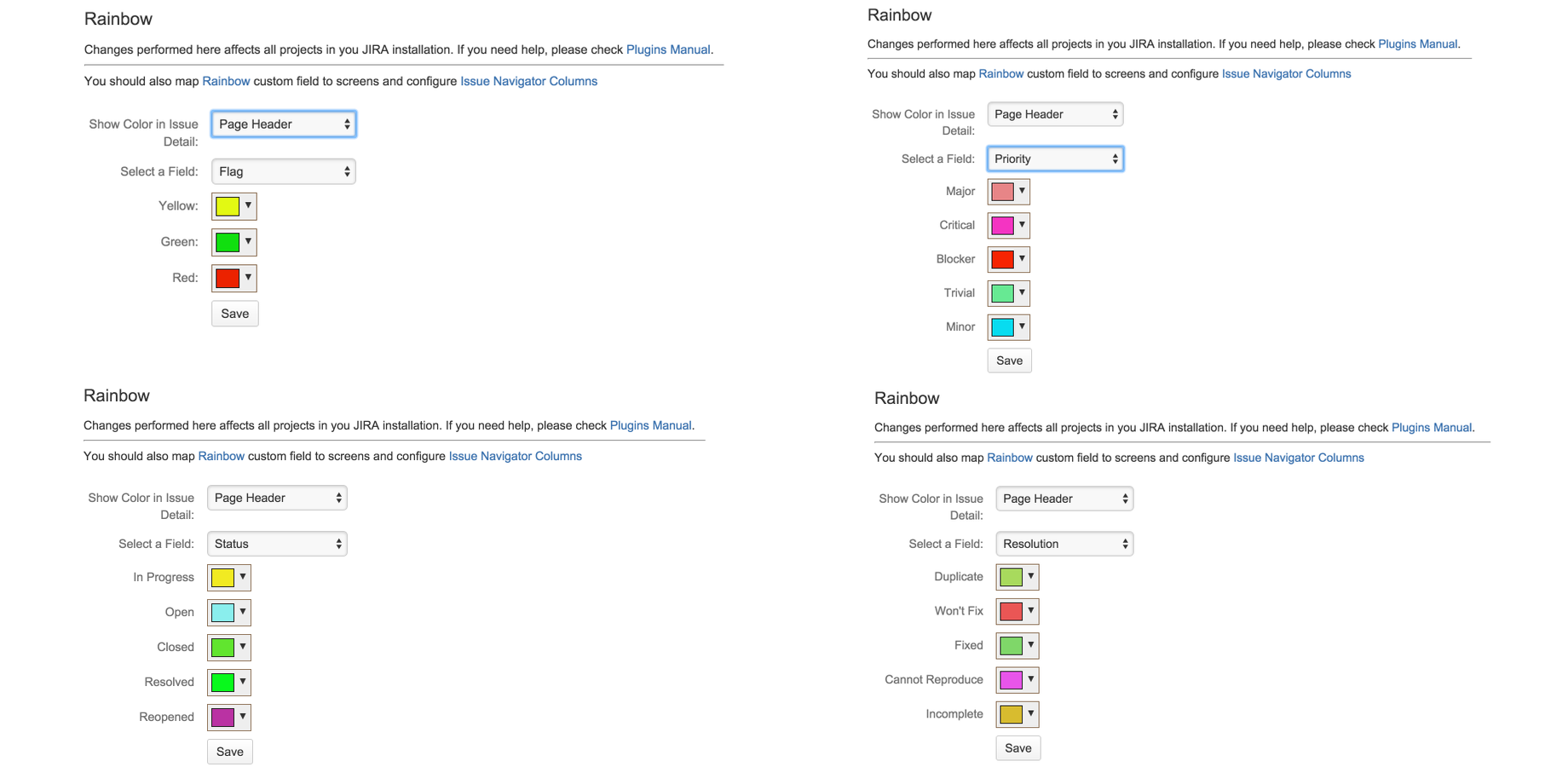 Configure a Custom Field or One of Build-in Fields