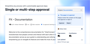 Single and multi-step approval