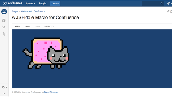 JSFiddle Result view