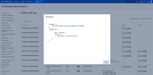JSON details view