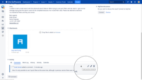 Create new issue from any comment