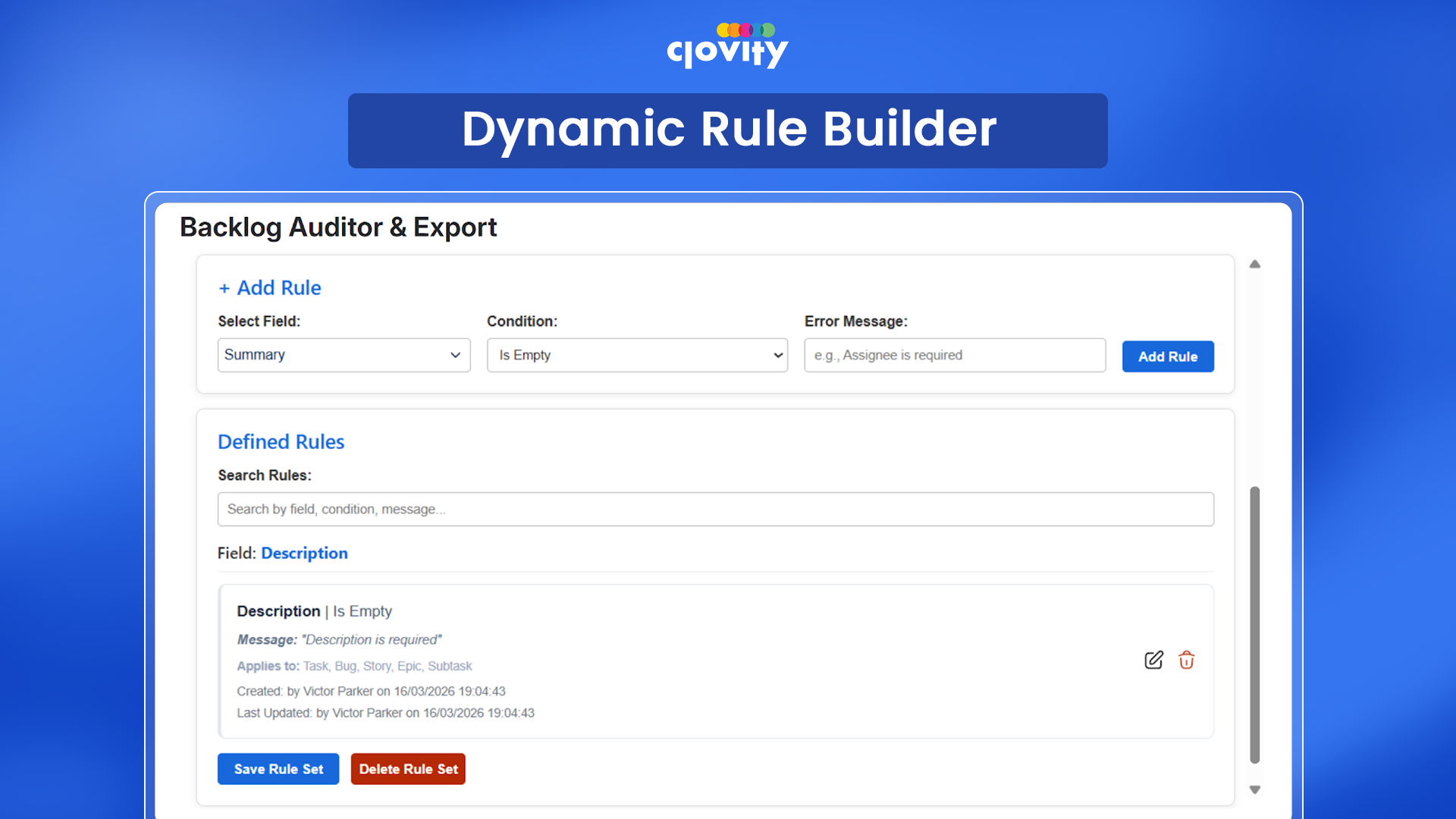 Backlog Auditor & Export | Atlassian Marketplace