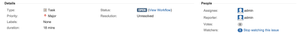 Test execution duration updated in custom field of Jira issue