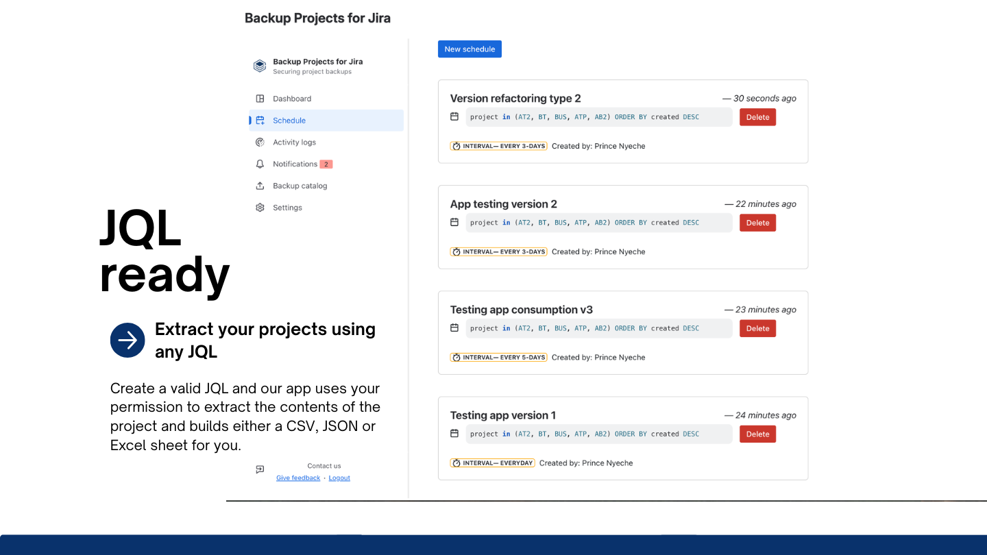 JQL ready