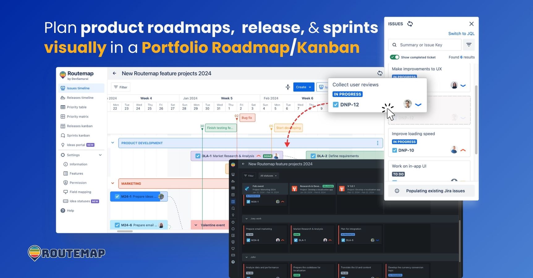 Portfolio Roadmaps with Agile Release Planning