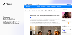 Advanced Editorial Settings