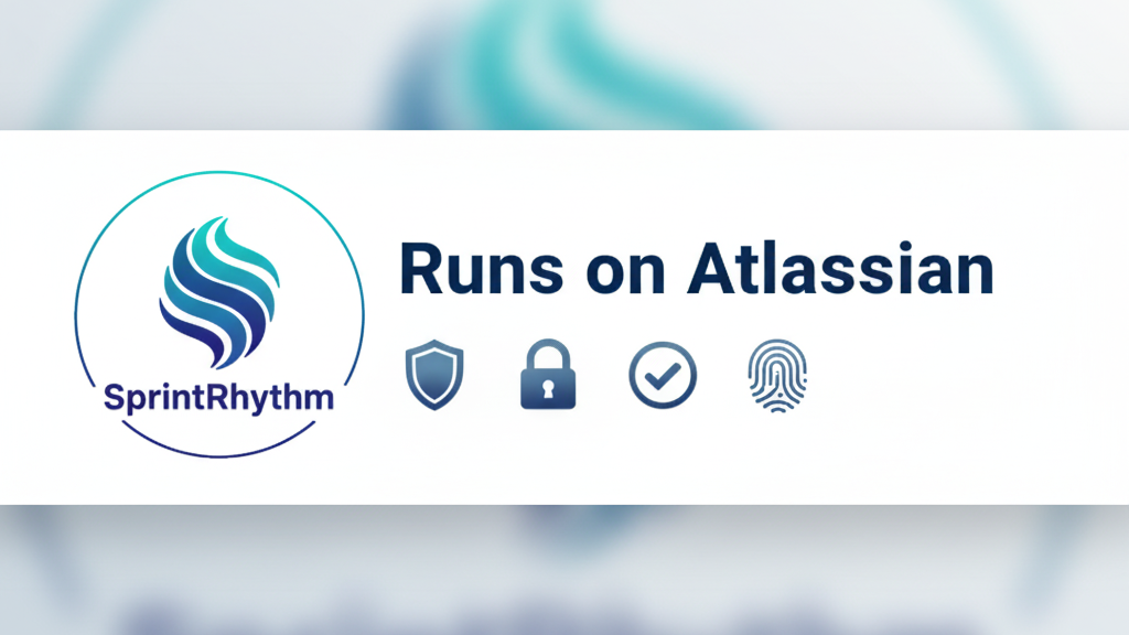 Runs On Atlassian ensures your sprint data never leaves your Jira site. Encrypted storage, zero external dependencies, and automatic compliance with your organization's data residency requirements.