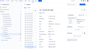 Add Attribute e.g. Owner User to your Assets to filter for your attached assets