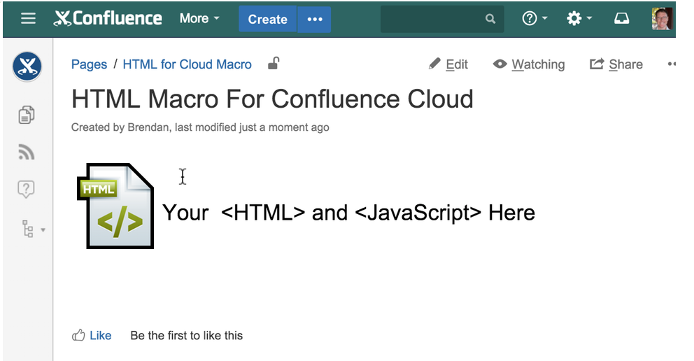 HTML Macro for Confluence Cloud | Atlassian Marketplace
