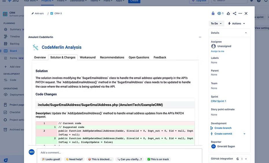 Identify Required Code Changes to Correct Issues