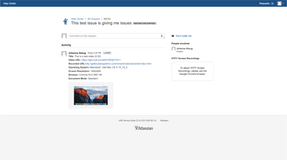 Jira Service Desk customers can also install HYFY and record their screen and voice to attach to their service desk requests.