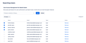 Choose who can access app functionality.