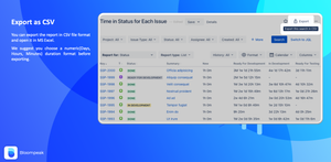 Export as CSV