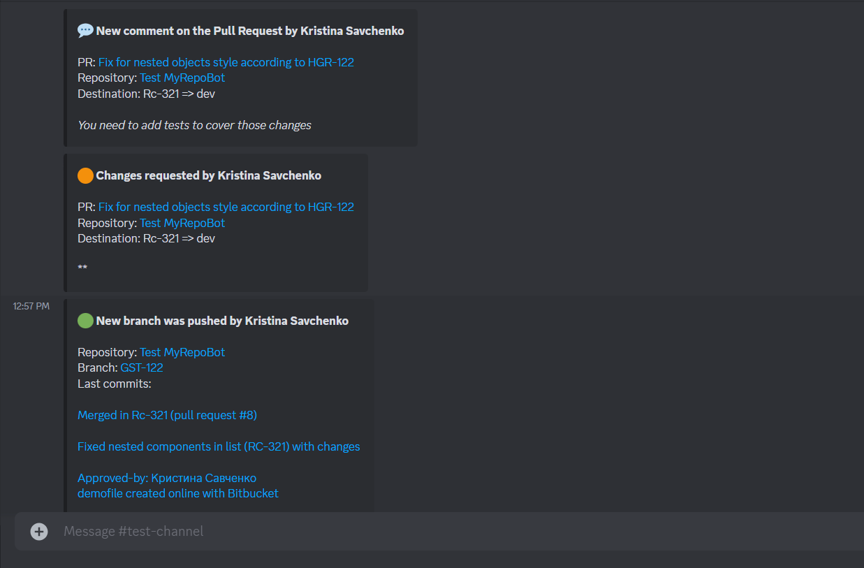 Get your notifications right after event happens