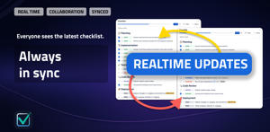 Real-time synchronization keeps every collaborator’s checklist view current as items and statuses change.