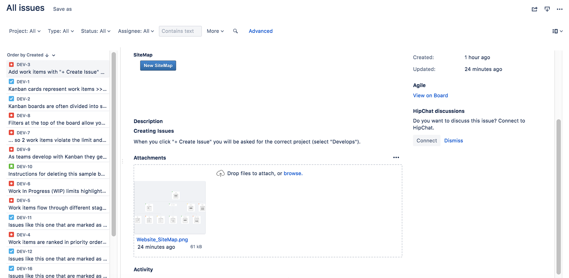 Embed SiteMap