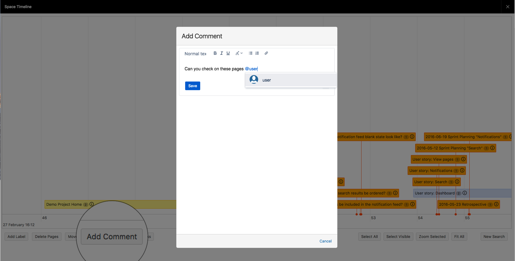 Now that you see your pages organized properly, what can you do about the results? Plenty actually! Select​ multiple pages and add labels, move, delete, add comments, or export links for easy page management.