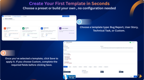 Create your first template in seconds