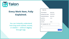 Every work item, fully explained.