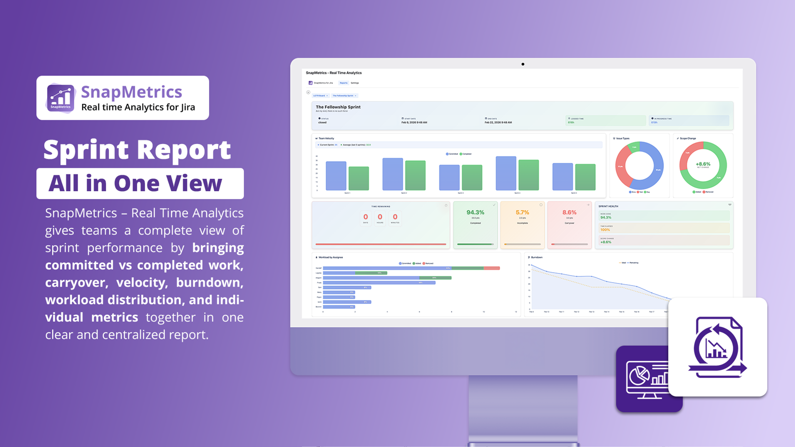 Sprint Report in One Unified View