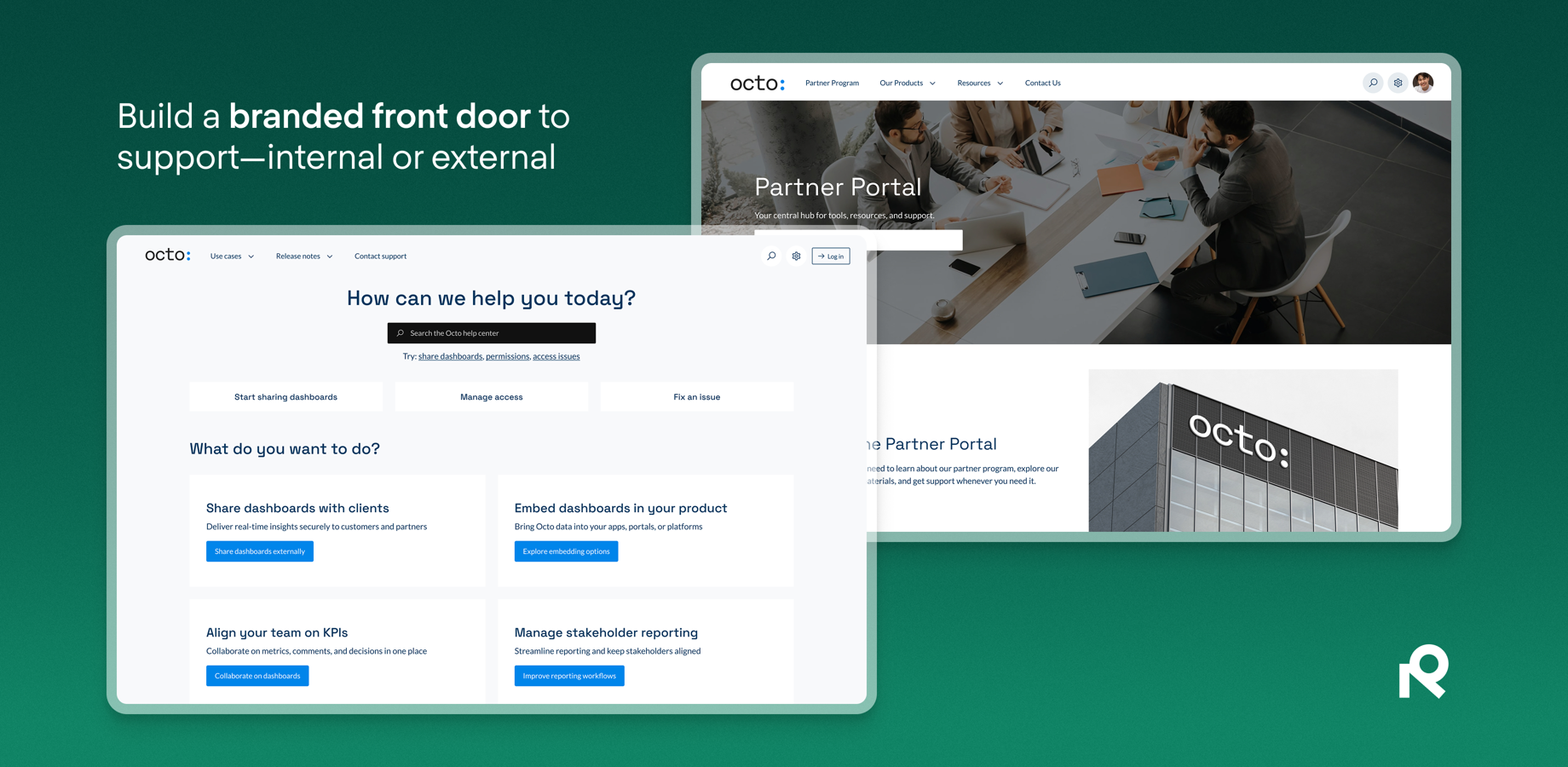 Transform JSM portals into branded help, support, and ITSM sites with a unified customer experience.