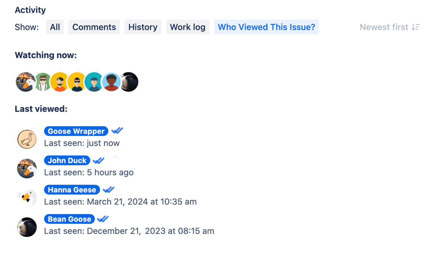 Who is looking and viewing your jira issues
