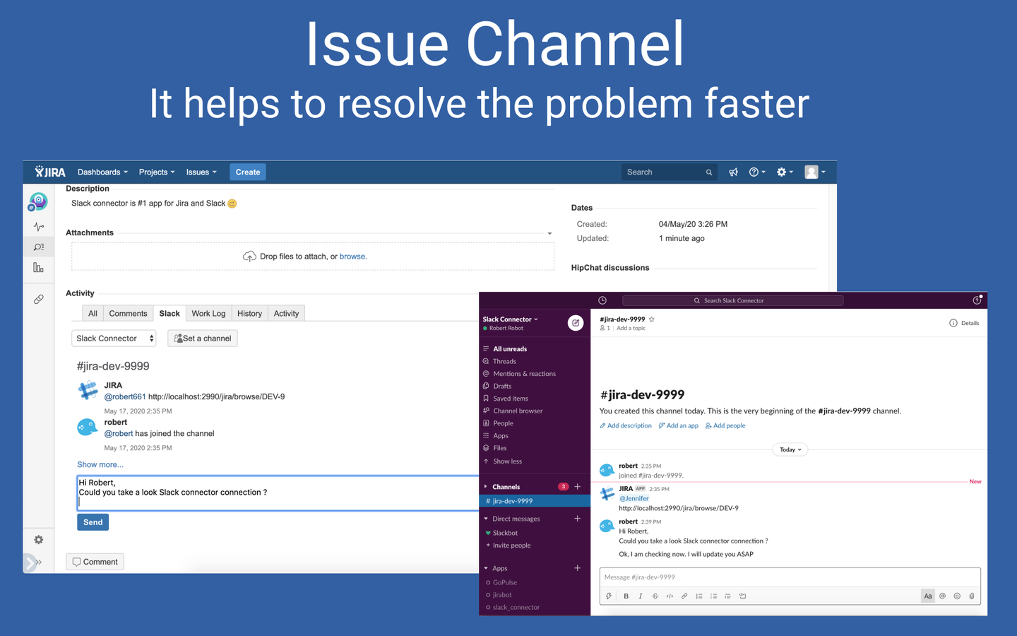 Slack Issue Channel