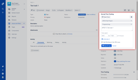 Different time entry modes support